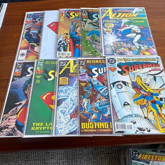 Lot of 10 1980s Superman Comic Books - Picture 1 of 7